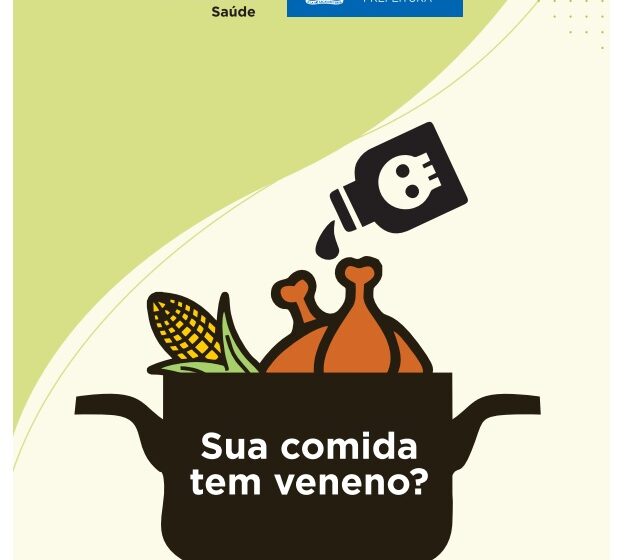  Saúde lança cartilha temática sobre danos dos agrotóxicos no Dia Mundial da Alimentação
